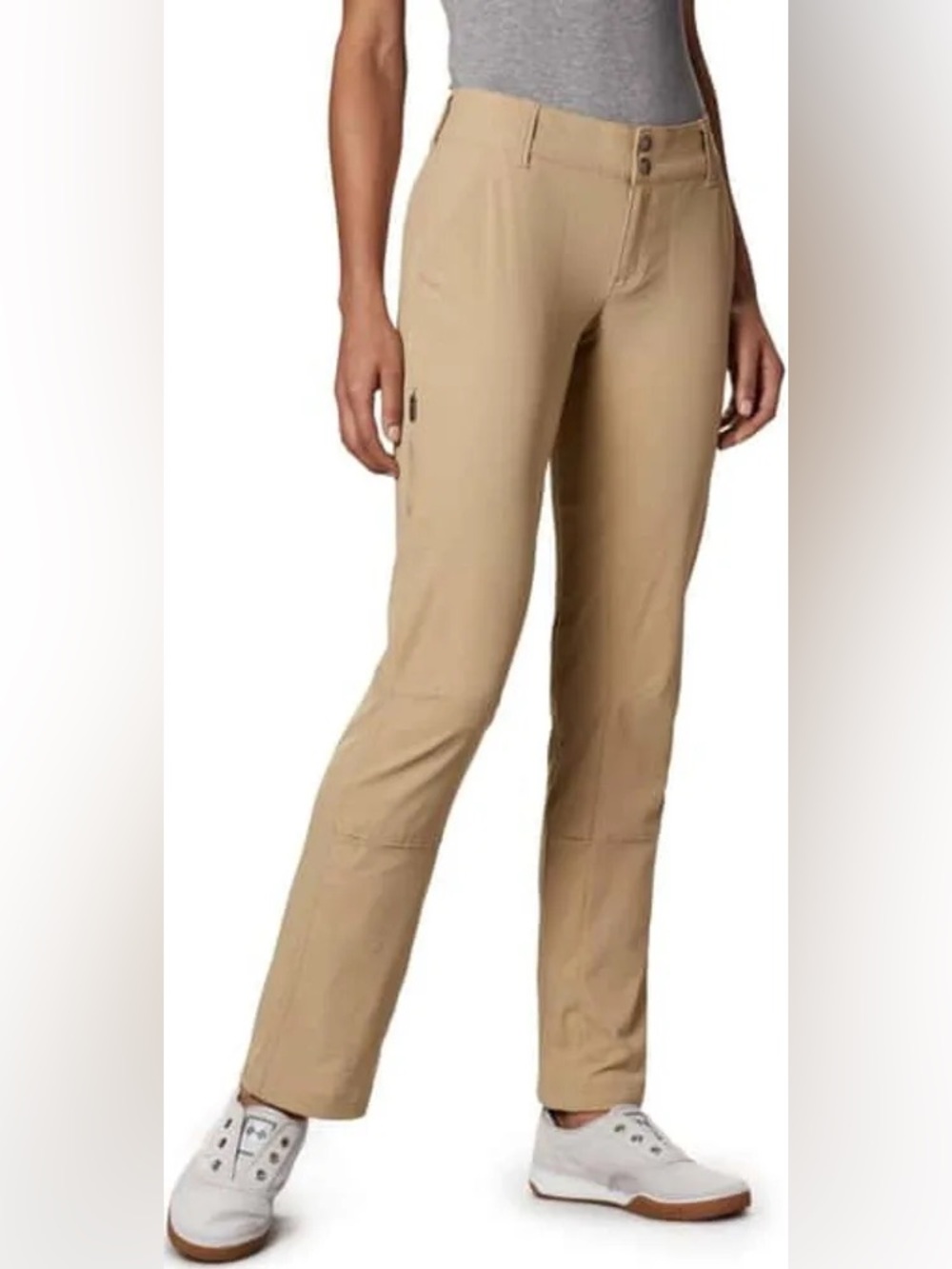 Columbia Women's Saturday Trail Pants, khaki British tan, size 6, NWT